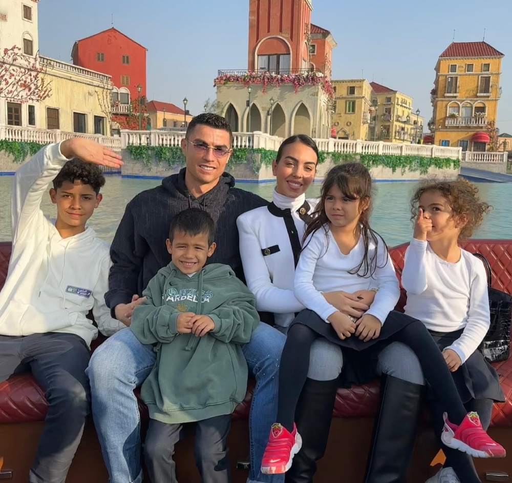 Cristiano Ronaldo family in Saudi Arabia